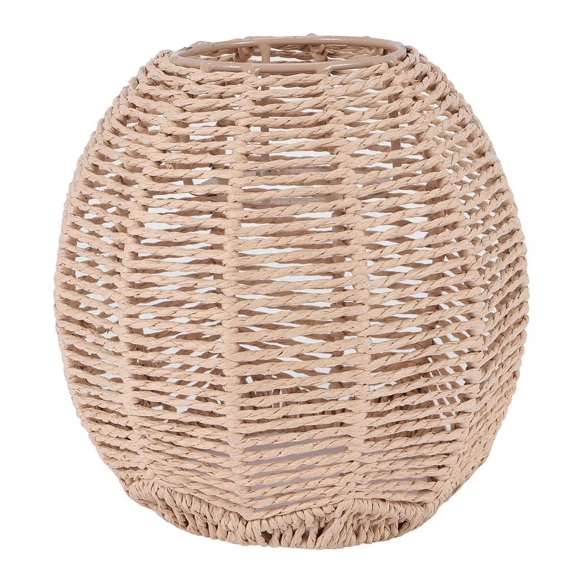 Home Lighting Rattan Lamp Cover Handmade Woven Chandelier Retro Lampshade